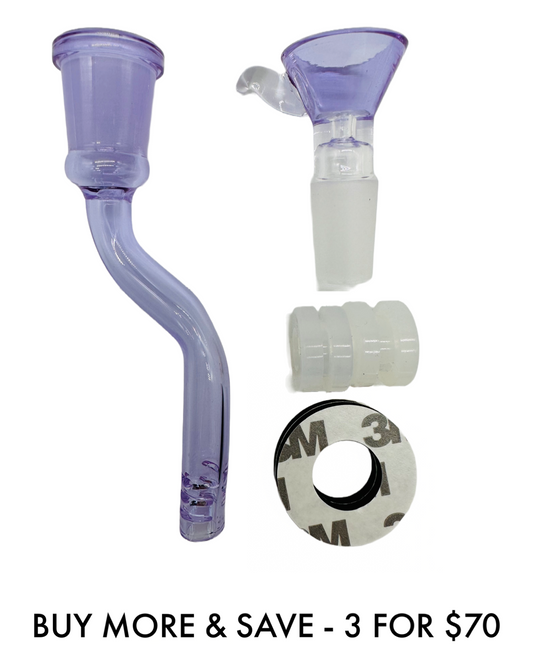 Drillee DIY Add on Kit - Light Purple Glass
