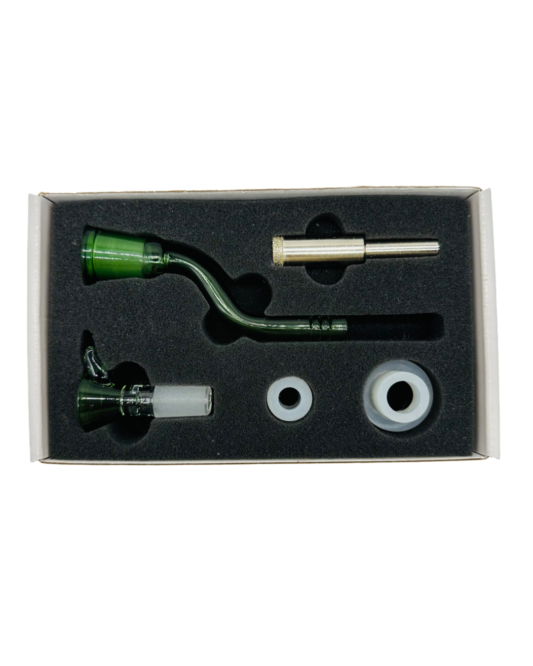 Drillee DIY Bong Kit - Green Glass