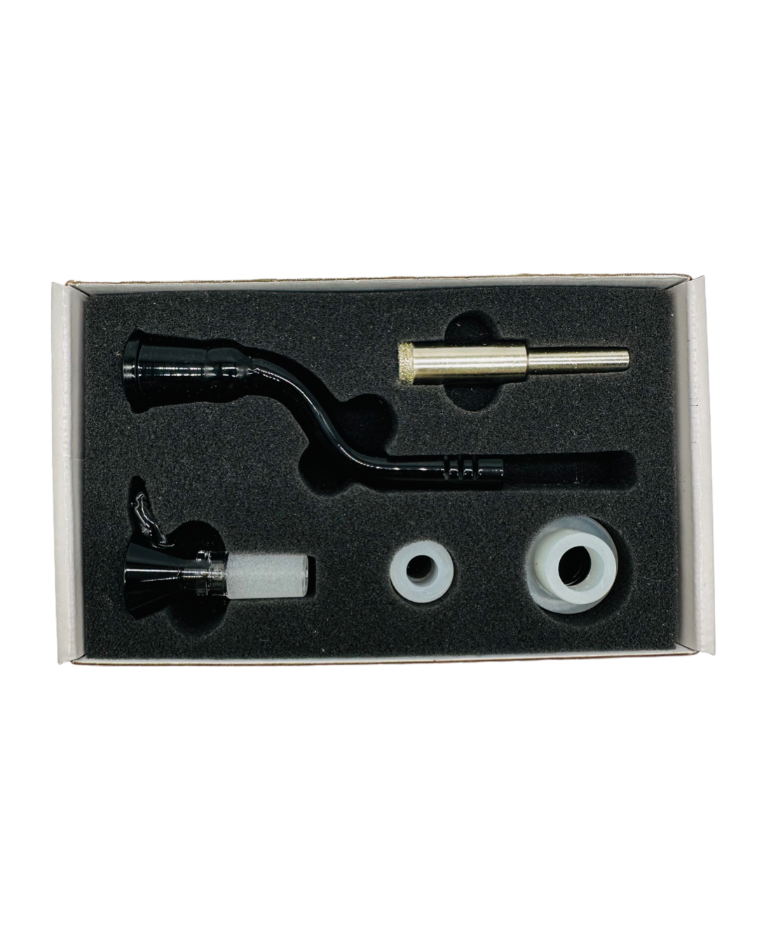 Drillee DIY Bong Kit - Black Glass