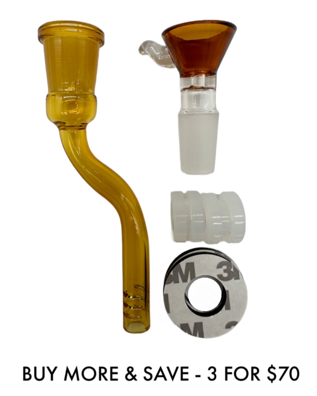 Drillee DIY Add on Kit - Amber Glass