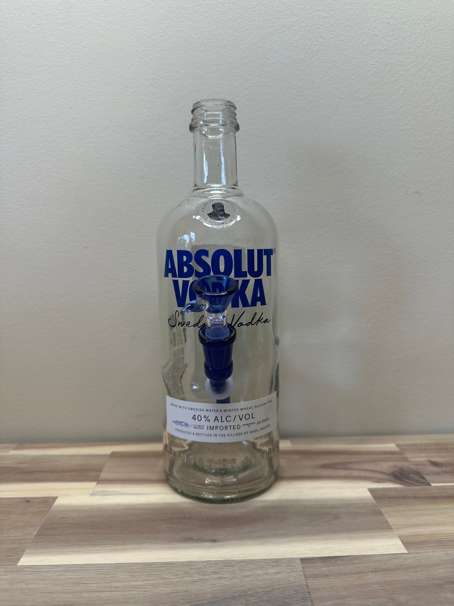 Absolut Vodka Custom Bong